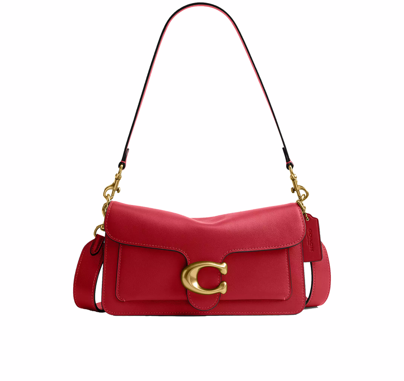 Coach Women's Tabby Shoulder Bag 26 Brass/Poppy