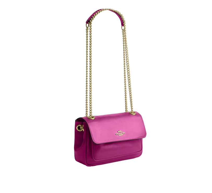 Coach Women's Elodie Crossbody Bag 18 Gold/Magenta