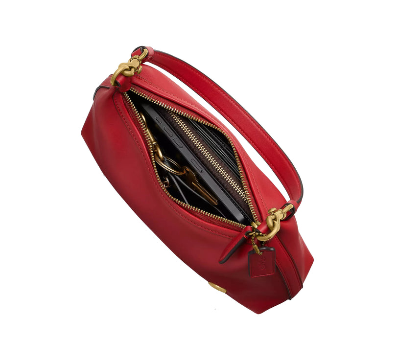 Coach Women's Juliet Shoulder Bag 25 Brass/Poppy
