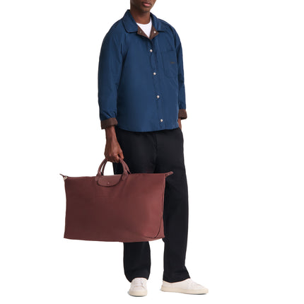 Longchamp Women's Le Pliage One XL Travel Bag Burgundy