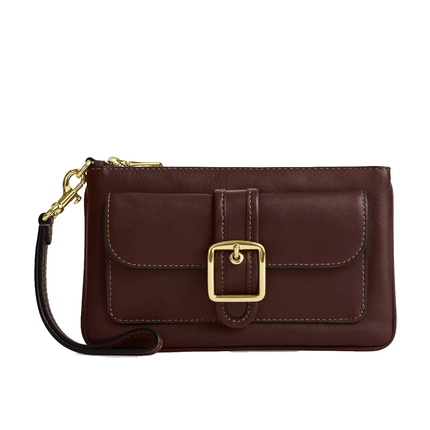 Coach Women's Ashton Wristlet Gold/Maple