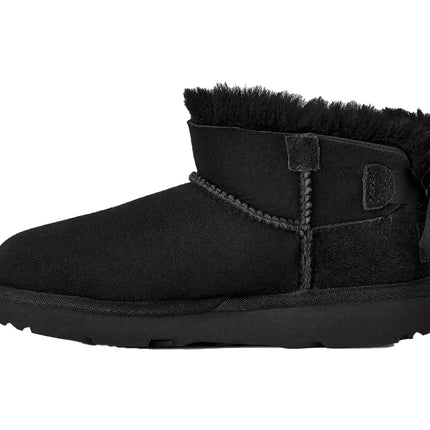 UGG Big Kids' Ultra Mini Bailey Bow Black