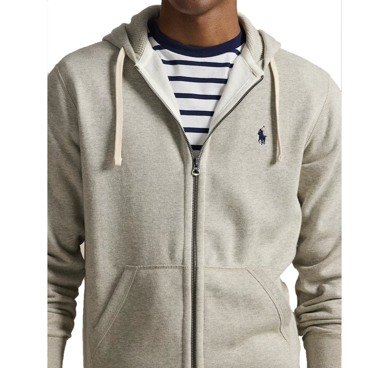 Polo Ralph Lauren Men's Fleece Full-Zip Hoodie Light Sport Heather