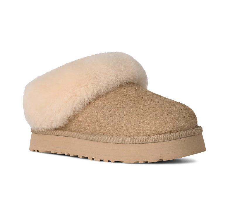 UGG Tazzelle çocuk terliği, hardal rengi (mustard seed) süet