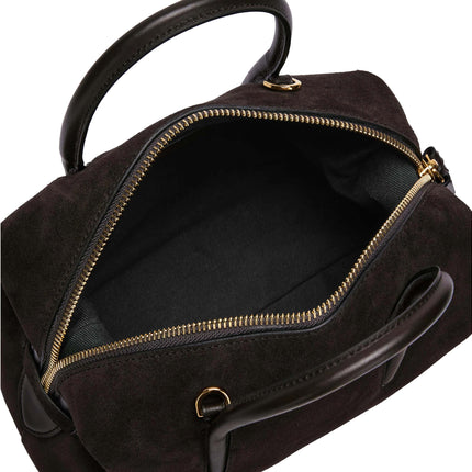 DeMellier London Women's The Small Stockholm Dark Chocolate Suede