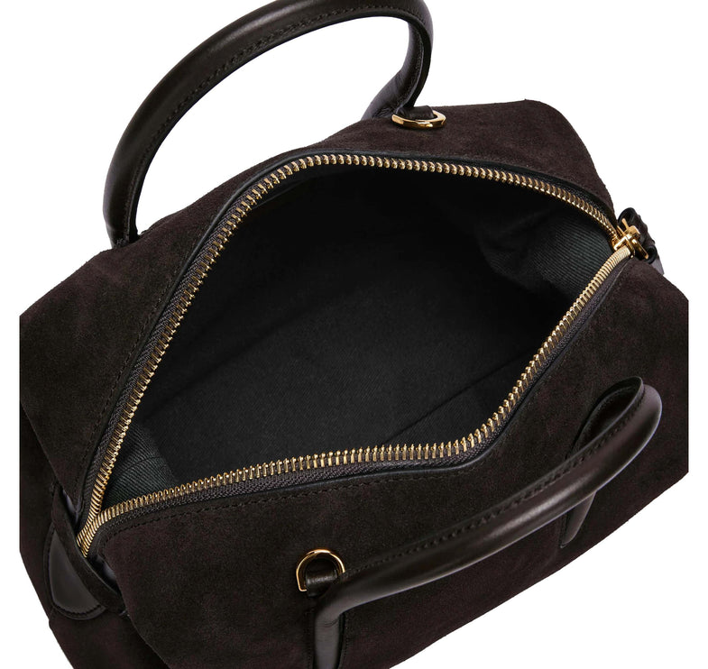 DeMellier London Women's The Small Stockholm Dark Chocolate Suede