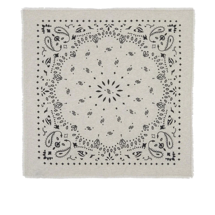 KUJTEN Women's Bandana Hachiko Oats White