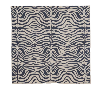 KUJTEN Women's Large Bandana Helia Zebra Organic Beige