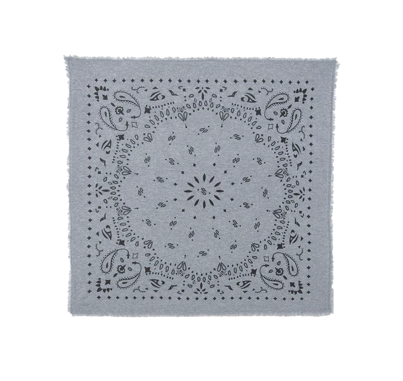 KUJTEN Women's Small Bandana Hachi Marl Gray