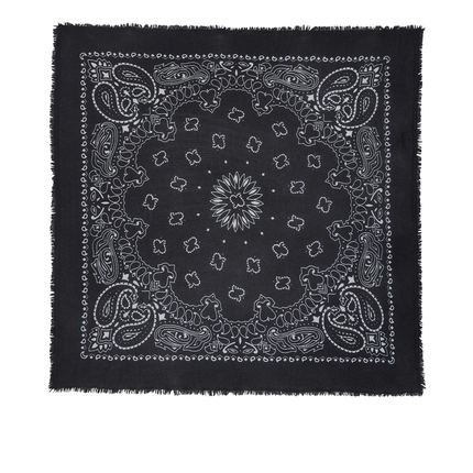 KUJTEN Women's Large Bandana Hachiko Black