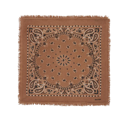 KUJTEN Women's Small Bandana Hachi Caramelo Brown
