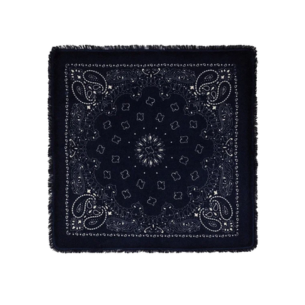 KUJTEN Women's Small Bandana Hachi Dark Navy Blue