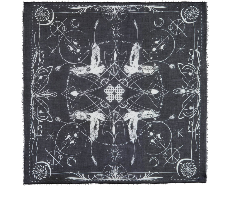 KUJTEN Women's Large Bandana Ellis Black