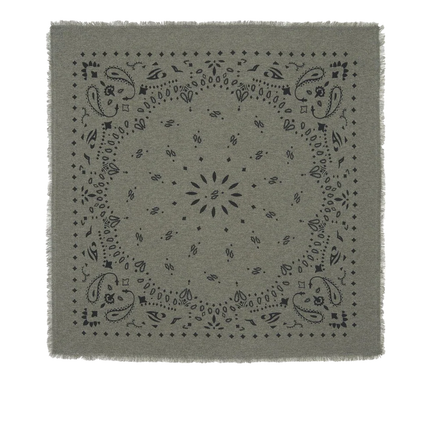 KUJTEN Women's Large Bandana Hachiko Marl Khaki