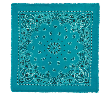 KUJTEN Women's Large Bandana Hachiko Bico Jade Green