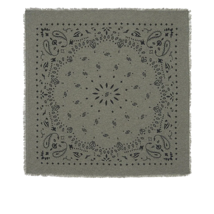 KUJTEN Women's Bandana Hachiko Marl Khaki