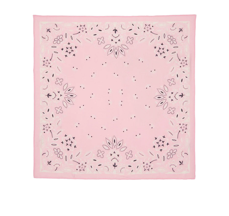 KUJTEN Women's Large Bandana Helia Candy Pink