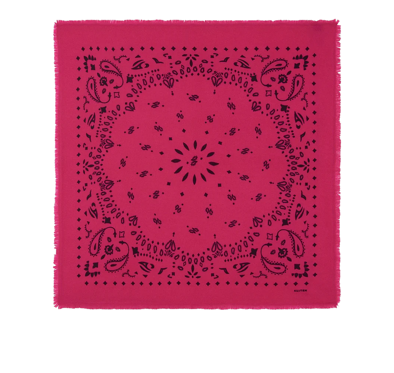 KUJTEN Women's Bandana Hachiko Peony Pink