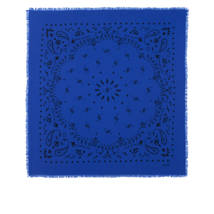 KUJTEN Women's Bandana Hachiko Cobalt Blue