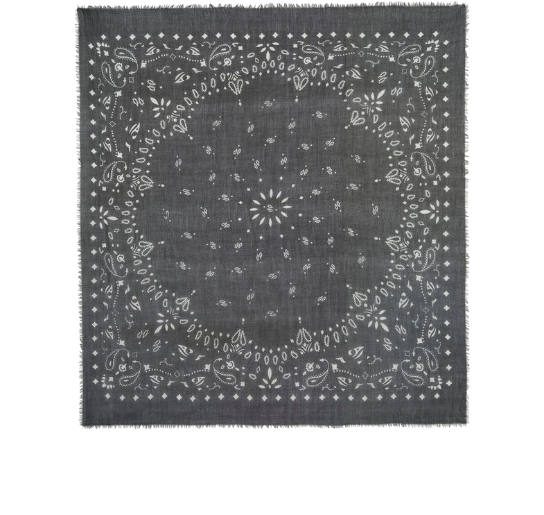 KUJTEN Women's Extra Large Bandana Effy Black