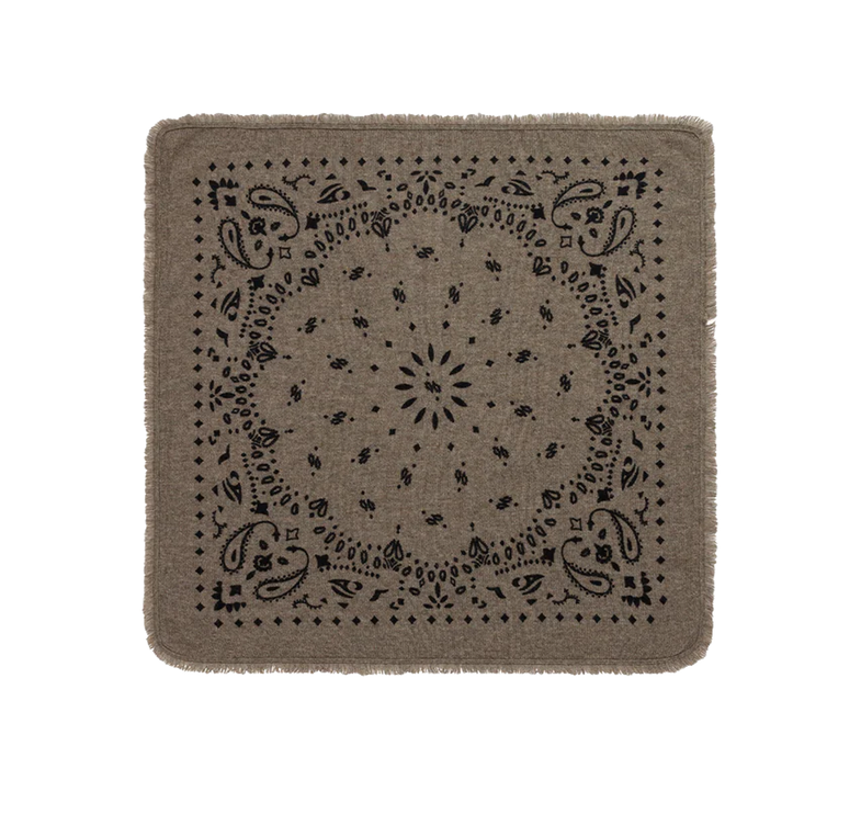 KUJTEN Women's Small Bandana Hachi Marl Khaki