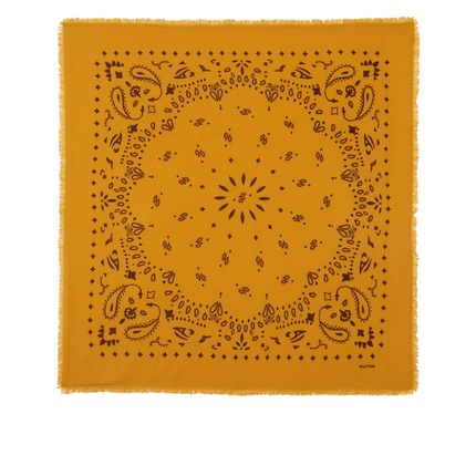 KUJTEN Women's Bandana Hachiko Saffron Yellow