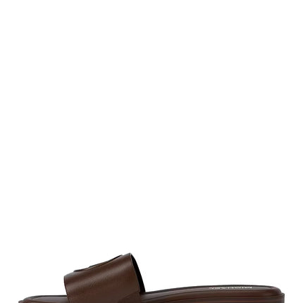 Michael Kors Women's Carissa Slide Sandal Nutmeg