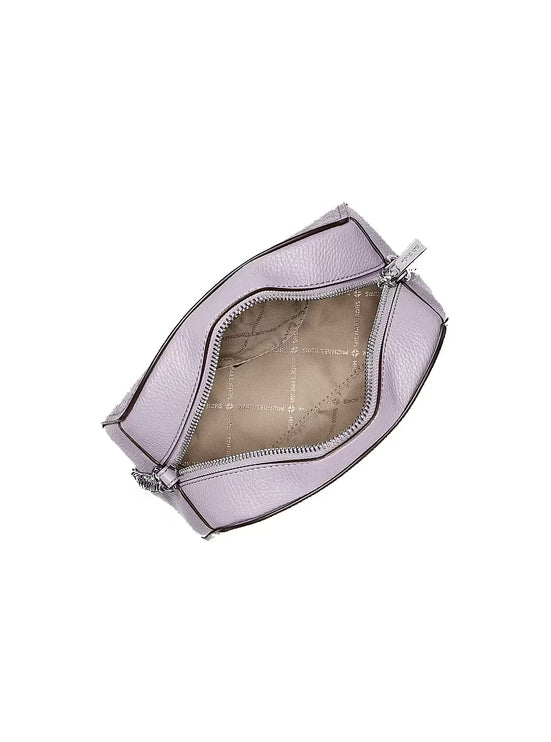 Michael Kors Women's Ashton Extra-Small Camera Crossbody Bag Lilac/Silver