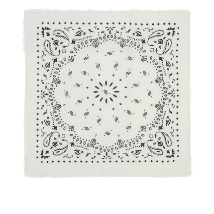 KUJTEN Women's Bandana Hachiko White