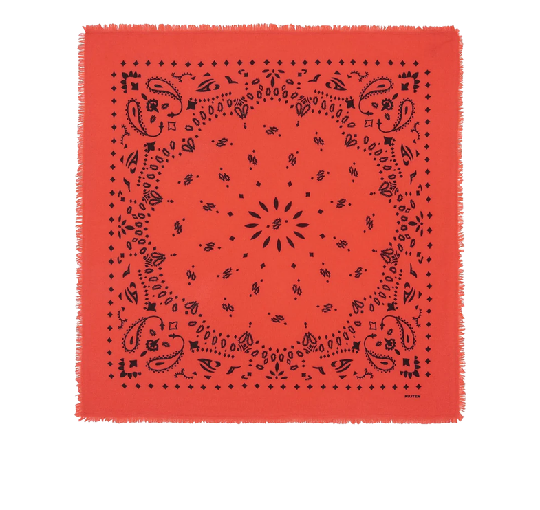 KUJTEN Women's Bandana Hachiko Pop Coral