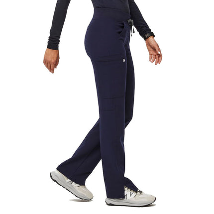 FIGS Women's Kade Cargo Scrub Pants Navy