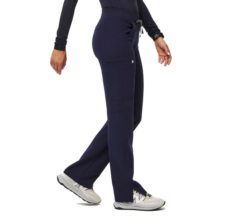 FIGS Women's Kade Cargo Scrub Pants Navy