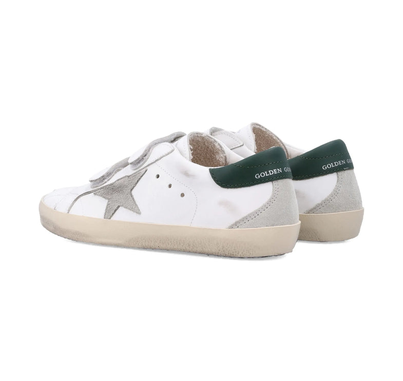 Golden Goose Grade School Old Sneakers White
