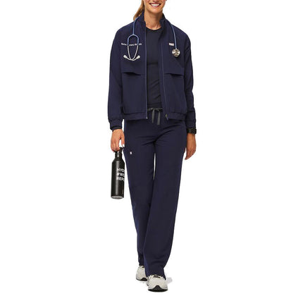 FIGS Women's Kade Cargo Scrub Pants Navy
