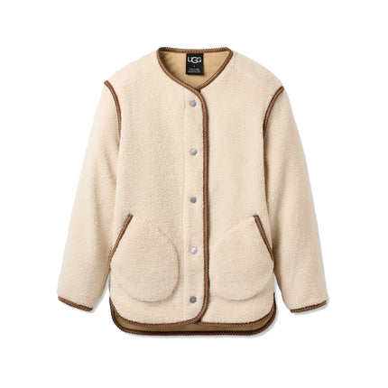 UGG Women's Emmersyn UGGbraid Jacket Cream