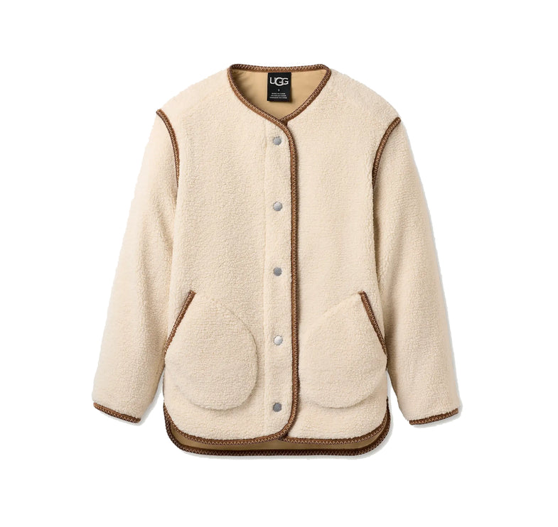 UGG Women's Emmersyn UGGbraid Jacket Cream