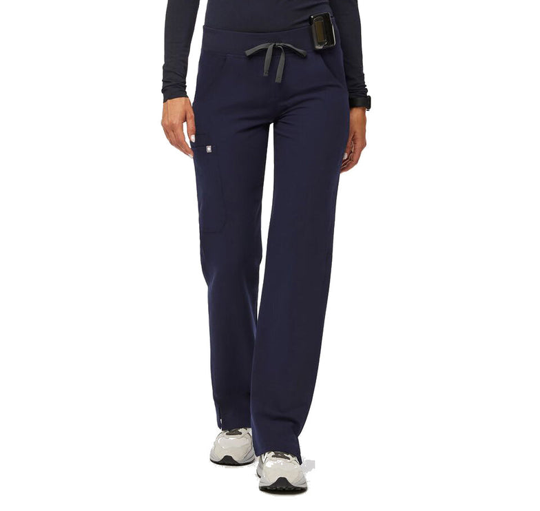 FIGS Women's Kade Cargo Scrub Pants Navy