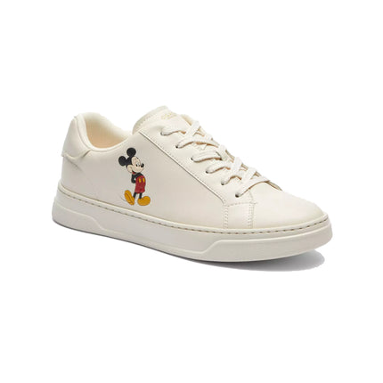 Coach Women's Disney X Coach High Line Sneaker With Mickey Mouse Chalk Multi