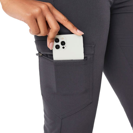 FIGS Women's Zamora Jogger Scrub Pants Charcoal