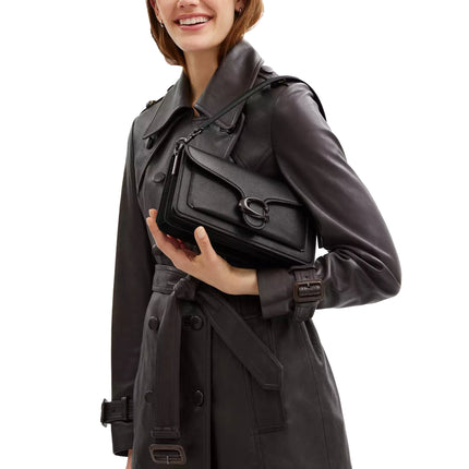 Coach Women's Tabby Shoulder Bag 26 Pewter/Black