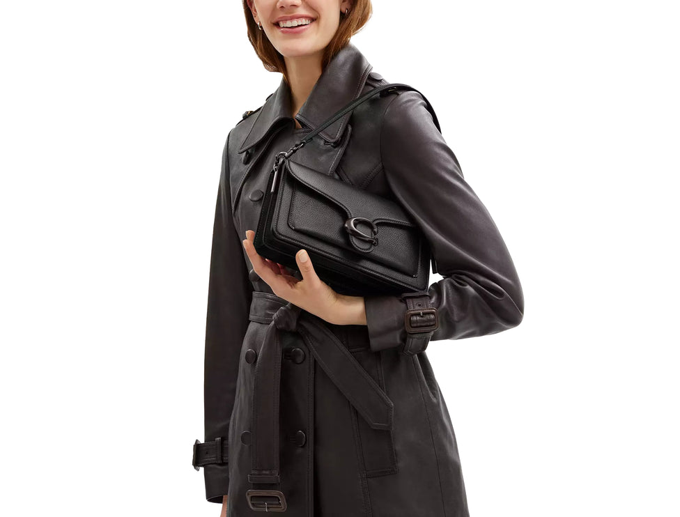 Coach Women's Tabby Shoulder Bag 26 Pewter/Black