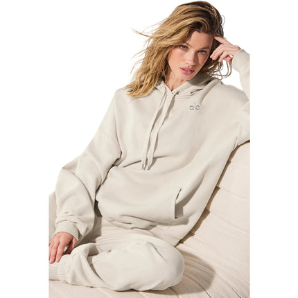 alo Women's Accolade Hoodie Bone