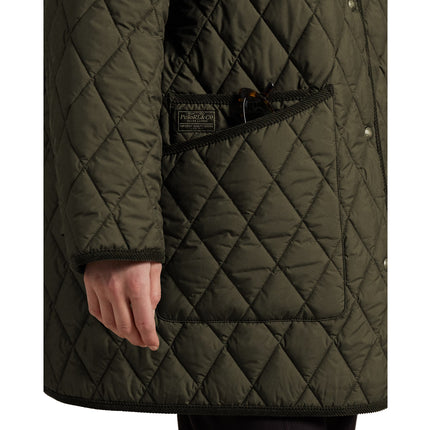 Polo Ralph Lauren Women's Quilted Barn Jacket Ranger Green