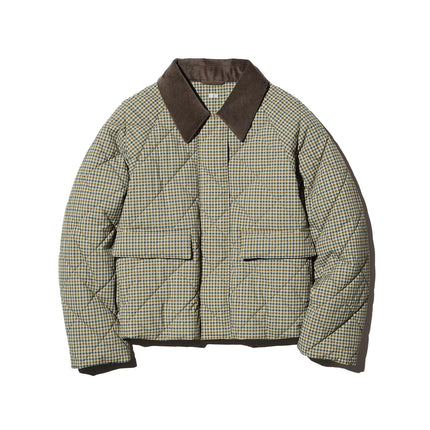 Uniqlo Women's Padded Utility Short Jacket | Pattern 34 Brown