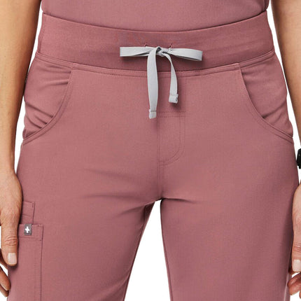 FIGS Women's Kade Cargo Scrub Pants Mauve