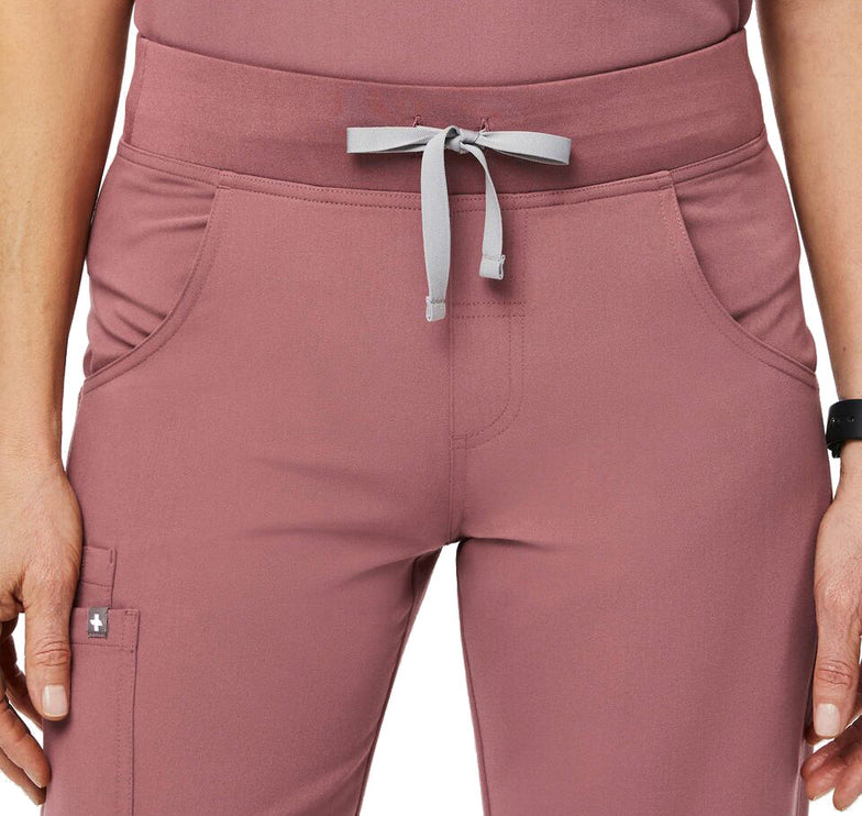 FIGS Women's Kade Cargo Scrub Pants Mauve
