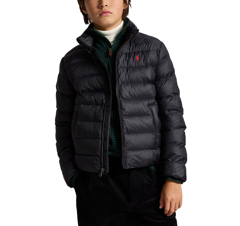 Polo Ralph Lauren Boy's The Colden Packable Quilted Jacket Polo Black