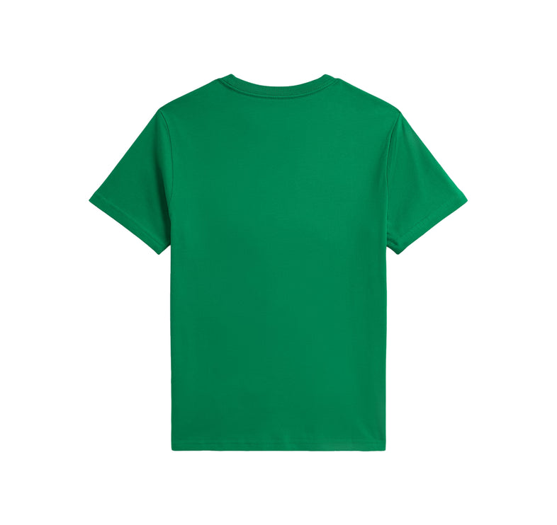 Polo Ralph Lauren Boy's Polo Bear Cotton Jersey Tee Cruise Green