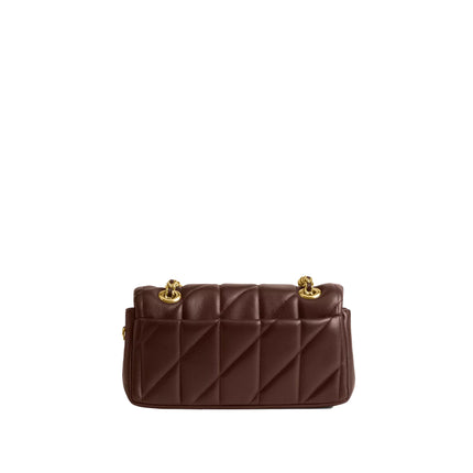 Coach Women's Tabby Shoulder Bag 20 With Pillow Quilting Brass/Maple