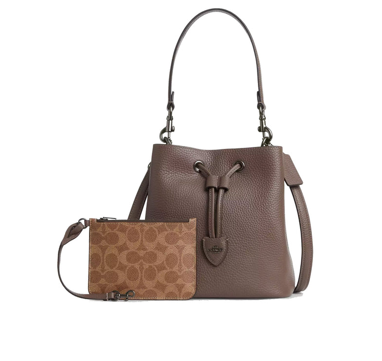 Coach Women's Rowan Bucket Bag Qb/Dark Stone